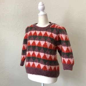 Zara Mohair Puffed Sleeve Sweater! 🔥